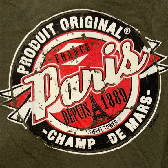 Olive Green Graphic Tee - Picture 3 of 3